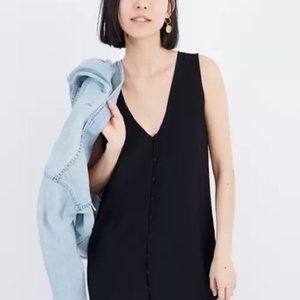 Madewell Heather Button-Front Dress